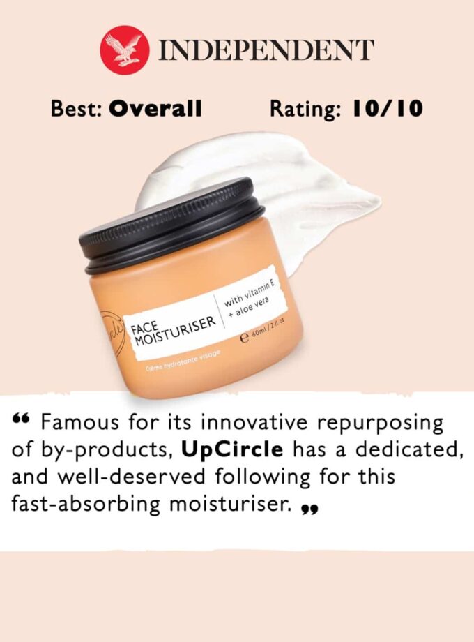 Face Moisturiser with Vitamin E + Aloe Vera 60 ml.