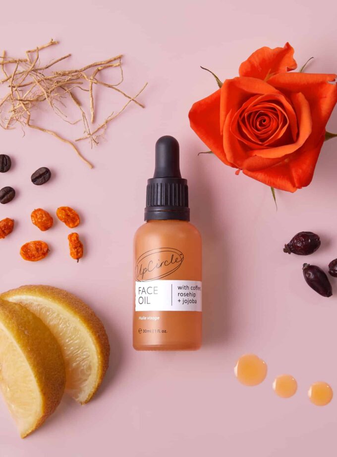 Face Oil with Coffee and Rosehip Oil 30 ml.