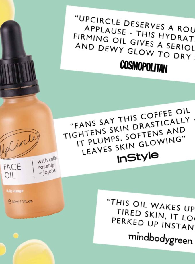 Face Oil with Coffee and Rosehip Oil 30 ml.